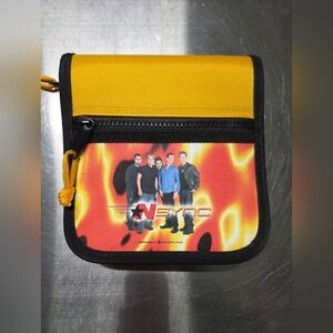 N'sync Vintage 2000s Soft CD Travel Case